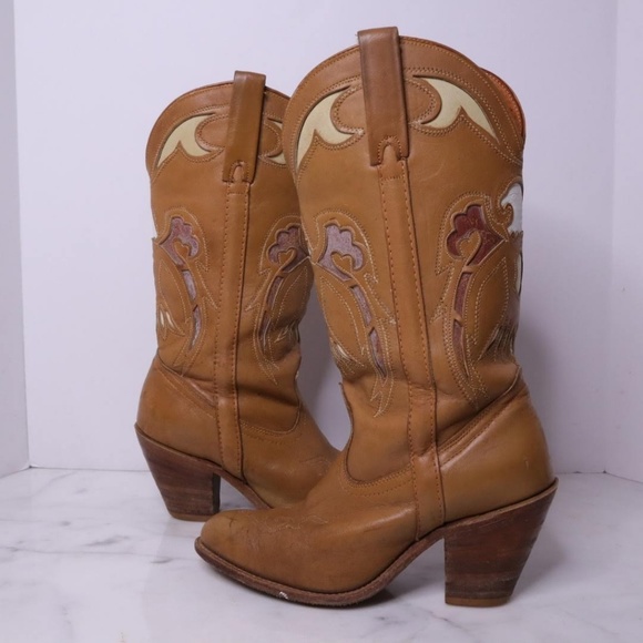 Miss Capezio | Shoes | Vtg Miss Capezio Eagle Western Boots ...